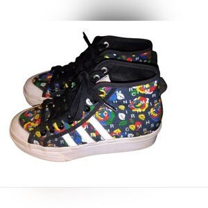 adidas Nizza Multicolor High-Top Sneakers Size 8
